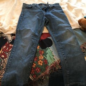 gap real straight jeans